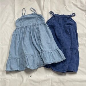 Old Navy Girls Blue and Navy Kids Dresses size 5T
